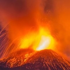 Vulcano Etna - видео и фото